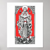 St. Anthony van Padua 8 x 10 inch afdrukken Poster (Voorkant)