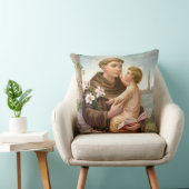 St. Anthony van Padua Baby Jesus Kussen (Stoel)