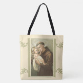St. Anthony van Padua Baby Jesus Tote Bag (Voorkant)