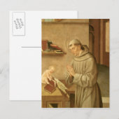 St. Anthony van Padua Briefkaart (Voorkant / Achterkant)