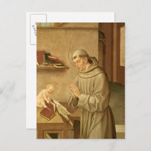St. Anthony van Padua Briefkaart (Voorkant / Achterkant)