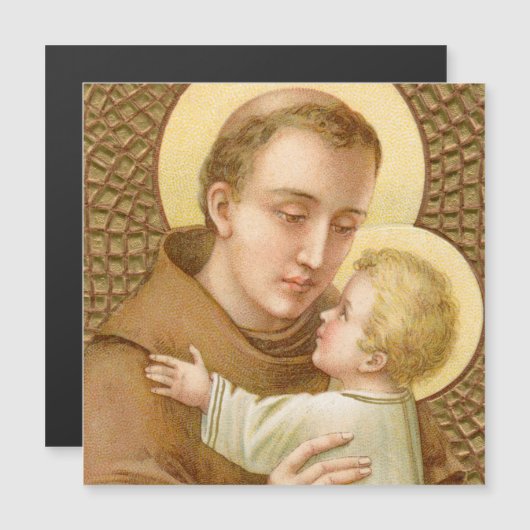 St. Anthony van Padua en het Christelijke Kind (JM (Voorkant / Achterkant)