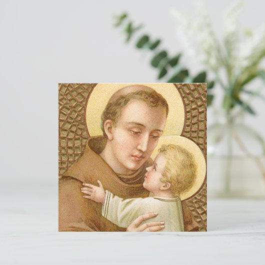 St. Anthony van Padua en het Christelijke Kind (JM (Staand voorkant)