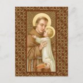 St. Anthony van Padua en het Christelijke Kind (JM Briefkaart (Voorkant)