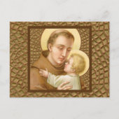 St. Anthony van Padua en het Christelijke Kind (JM Briefkaart (Voorkant)