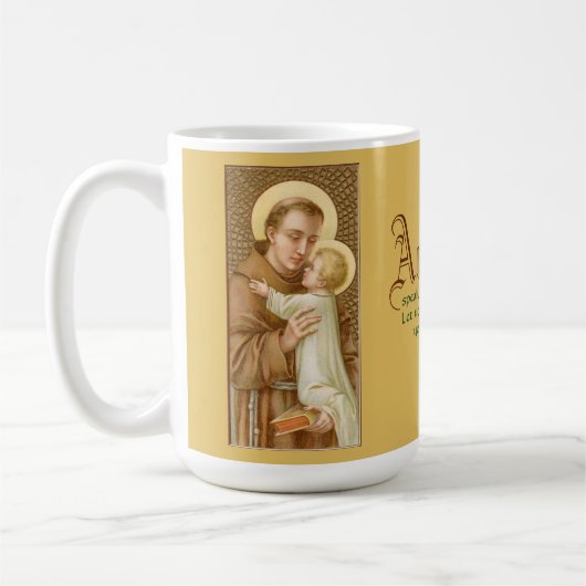 St. Anthony van Padua en het Christelijke Kind (JM Koffiemok (Links)