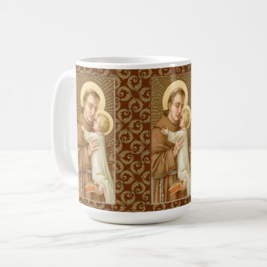 St. Anthony van Padua en het Christelijke Kind (JM Koffiemok (Voorkant links)
