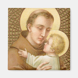St. Anthony van Padua en het Christelijke Kind (JM Magneet