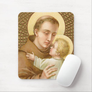 St. Anthony van Padua en het Christelijke Kind (JM Muismat