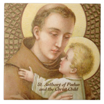 St. Anthony van Padua en het Christelijke Kind (JM