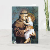 ST. ANTHONY VAN PADUA KAART (Voorkant)
