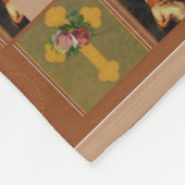 St. Anthony van Padua met Baby Jesus Fleece Deken (Hoek)