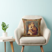 St. Anthony van Padua met Baby Jesus Kussen (Stoel)