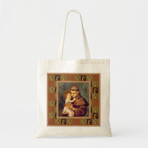 St. Anthony van Padua met Baby Jesus Tote Bag