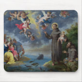 St. Anthony van Padua Preaching to the Fish Muismat (Voorkant)
