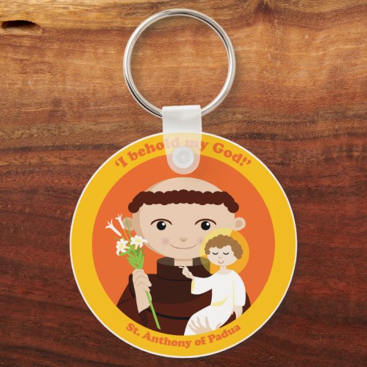 St. Anthony van Padua Sleutelhanger (Voorkant)