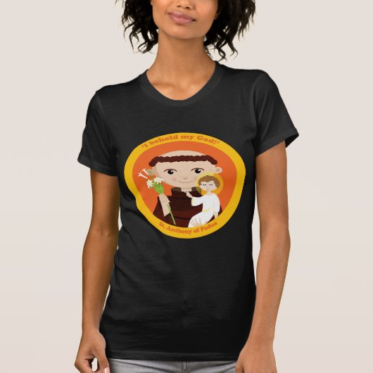 St. Anthony van Padua T-shirt (Voorkant)