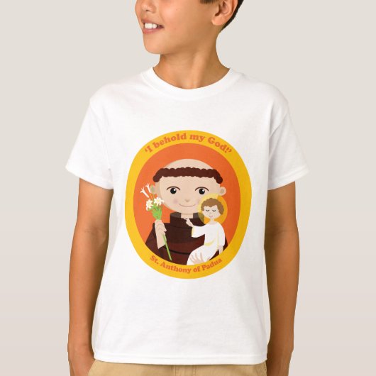 St. Anthony van Padua T-shirt (Voorkant)