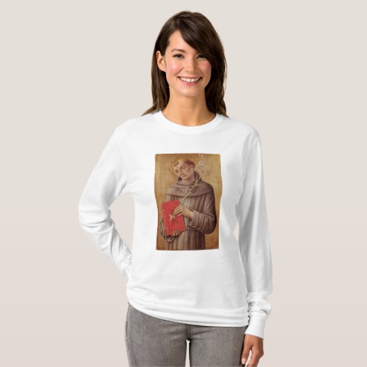 St. Anthony van Padua T-shirt (Voorkant volledig)