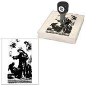 St Anthony, wonder van de Mule Rubber Stamp Rubberstempel (Gestempeld)