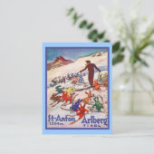St ANton, Arlberg; Tirol Briefkaart (Staand voorkant)