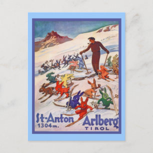 St ANton, Arlberg; Tirol Briefkaart
