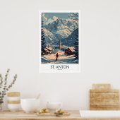 St Anton Poster Oostenrijk 1 (Keuken)