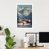 St Anton Print Oostenrijk 1 (Thuiskantoor)