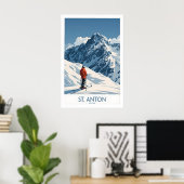 St Anton Ski Poster 1 (Thuiskantoor)
