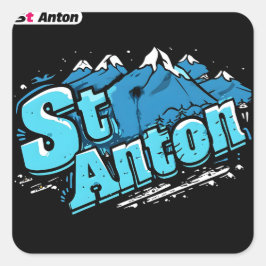 St Anton Ski Stickers (Set van 20)