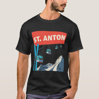 St. Anton Skien - Retro St. Anton Skilopen T-shirt