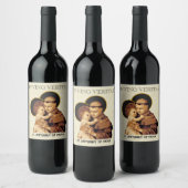 St. Antonius IN VINO VERITAS Wijn Etiket (Flessen)