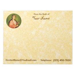 St. Apollonia (BLA 001) 11 x 8,5-inch Horiz (Stijl Notitieblok