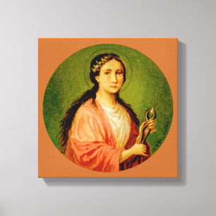 St. Apollonia (BLA 001) 12"x12"x1.5" Canvas Afdruk