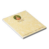 St. Apollonia (BLA 001) 5,5 "x6" Vert (Stijl #1) Notitieblok (Schuin)