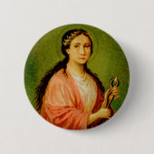 St. Apollonia (BLA 001) Ronde Button 5,7 Cm (Voorkant)