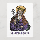 St. Apollonia met pulled Tooth (Neurenberg) Briefkaart (Voorkant)