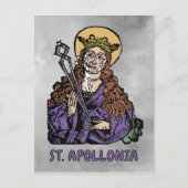 St. Apollonia met pulled Tooth (Neurenberg) Briefkaart (Voorkant)