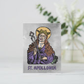 St. Apollonia met pulled Tooth (Neurenberg) Briefkaart (Staand voorkant)