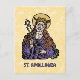 St. Apollonia met pulled Tooth (Neurenberg) Briefkaart