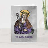 St. Apollonia met pulled Tooth (Neurenberg) Kaart (Voorkant)