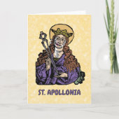 St. Apollonia met pulled Tooth (Neurenberg) Kaart (Voorkant)