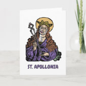 St. Apollonia met pulled Tooth (Neurenberg) Kaart (Voorkant)