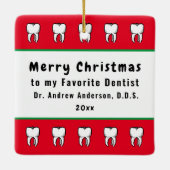 St. Apollonia met pulled Tooth (Neurenberg) Keramisch Ornament (Achterkant)