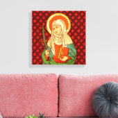 St. Apollonia (VVP 001)12"x12"x1.5" vierkant Canvas Afdruk (Insitu (Woonkamer))