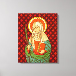 St. Apollonia (VVP 001) 16"x20"x1.5" Canvas Afdruk