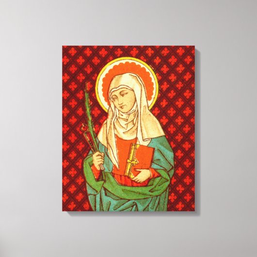 St. Apollonia (VVP 001) 16"x20"x1.5" Canvas Afdruk (Voorkant)