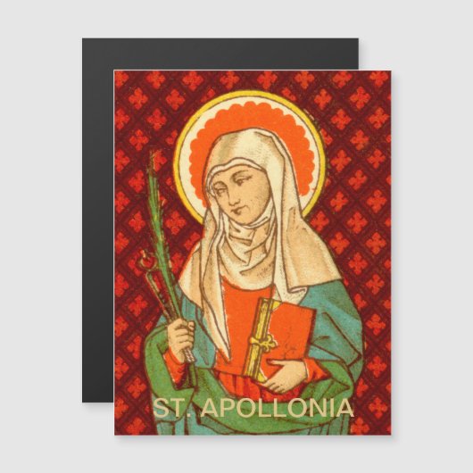 St. Apollonia (VVP 001) 4.25"x5.6" (Voorkant / Achterkant)