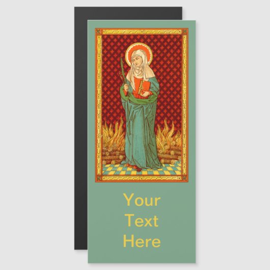 St. Apollonia (VVP 001) 4"x9" (Voorkant / Achterkant)