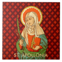 St. Apollonia (VVP 001) Keramische Tegel #1